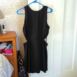 Size L Forever 21 Black cut out dress